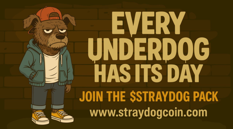 $STRAYDOG: From Scraps to Steaks… And Now Giving Back to the Pack